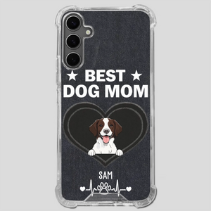 Classy Dog Mom – Elegant Personalized Case for Stylish Pet Lovers - 89Prints