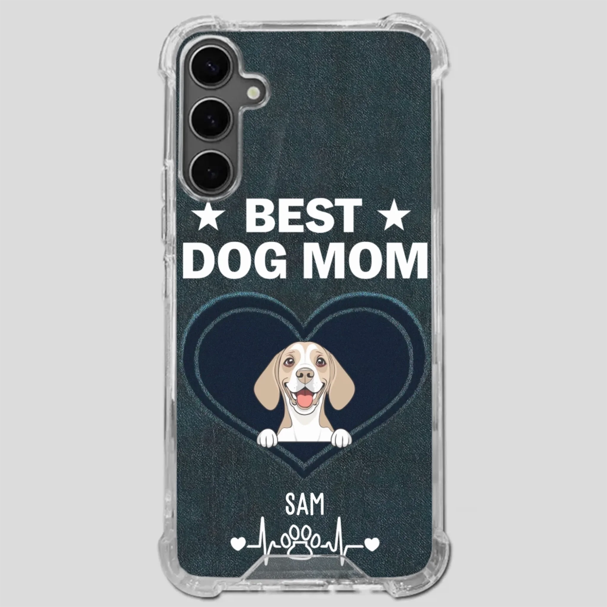Classy Dog Mom – Elegant Personalized Case for Stylish Pet Lovers - 89Prints