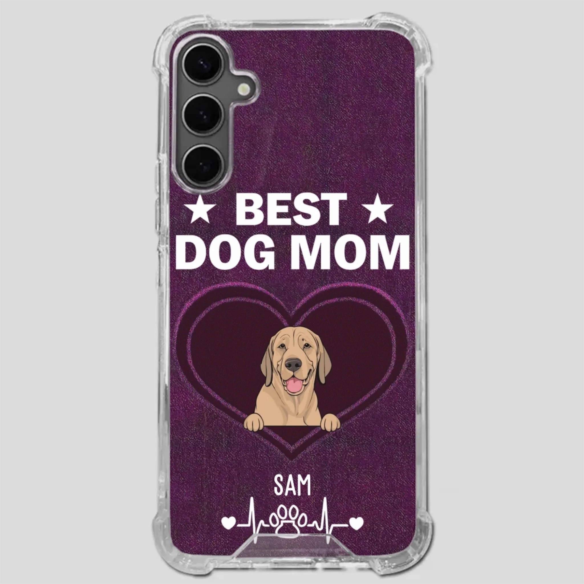 Classy Dog Mom – Elegant Personalized Case for Stylish Pet Lovers - 89Prints