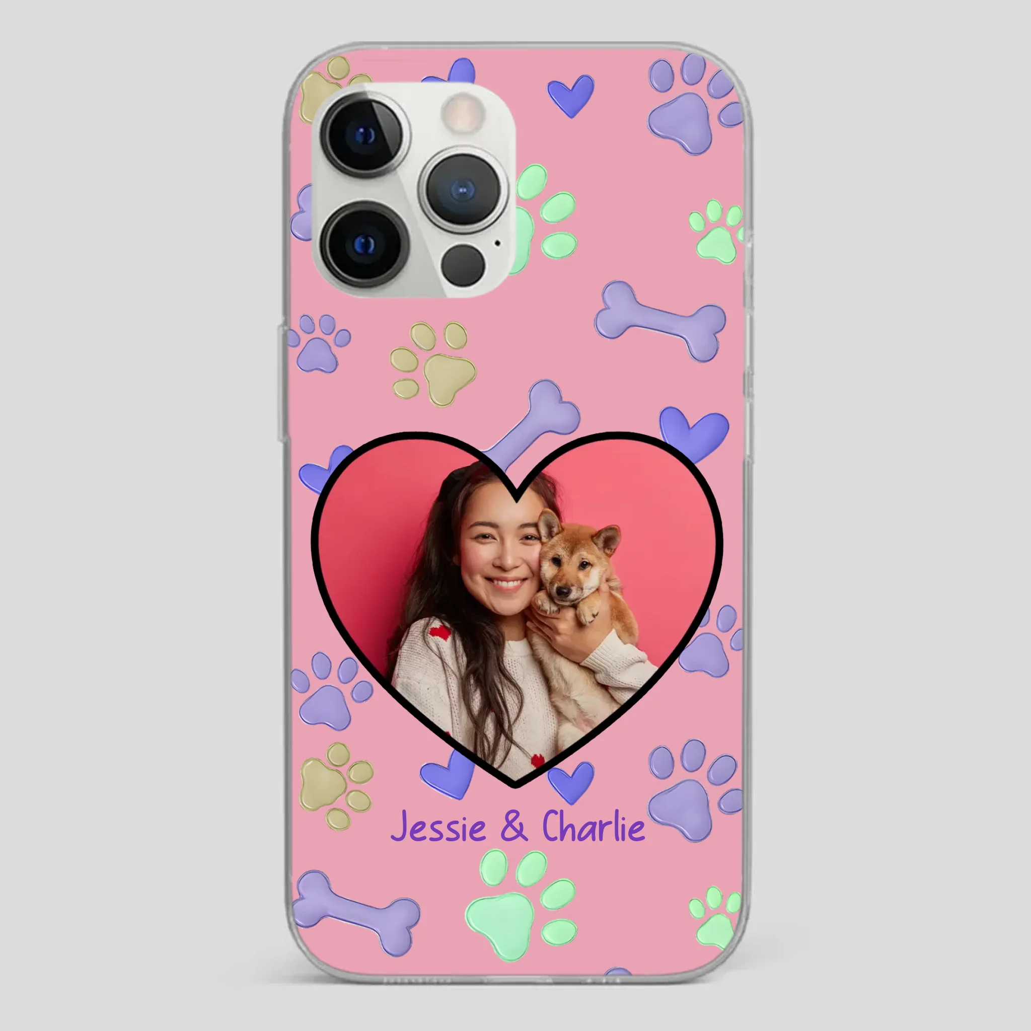 Custom Photo Dog Phone Case – Capture Your Special Moments Forever - 89Prints