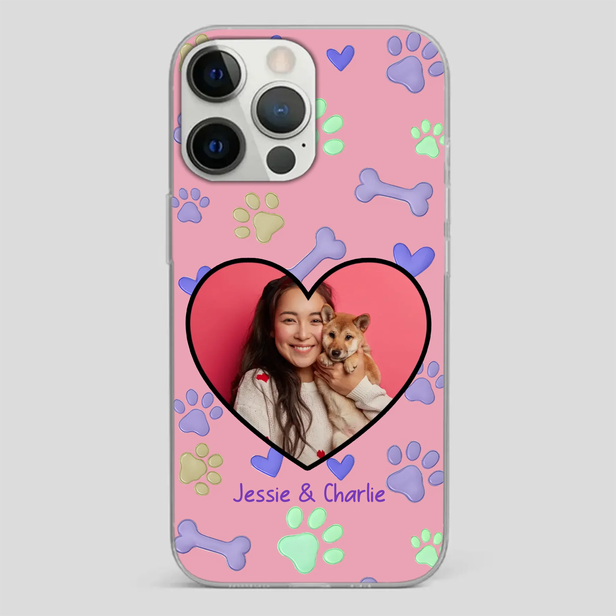 Custom Photo Dog Phone Case – Capture Your Special Moments Forever - 89Prints