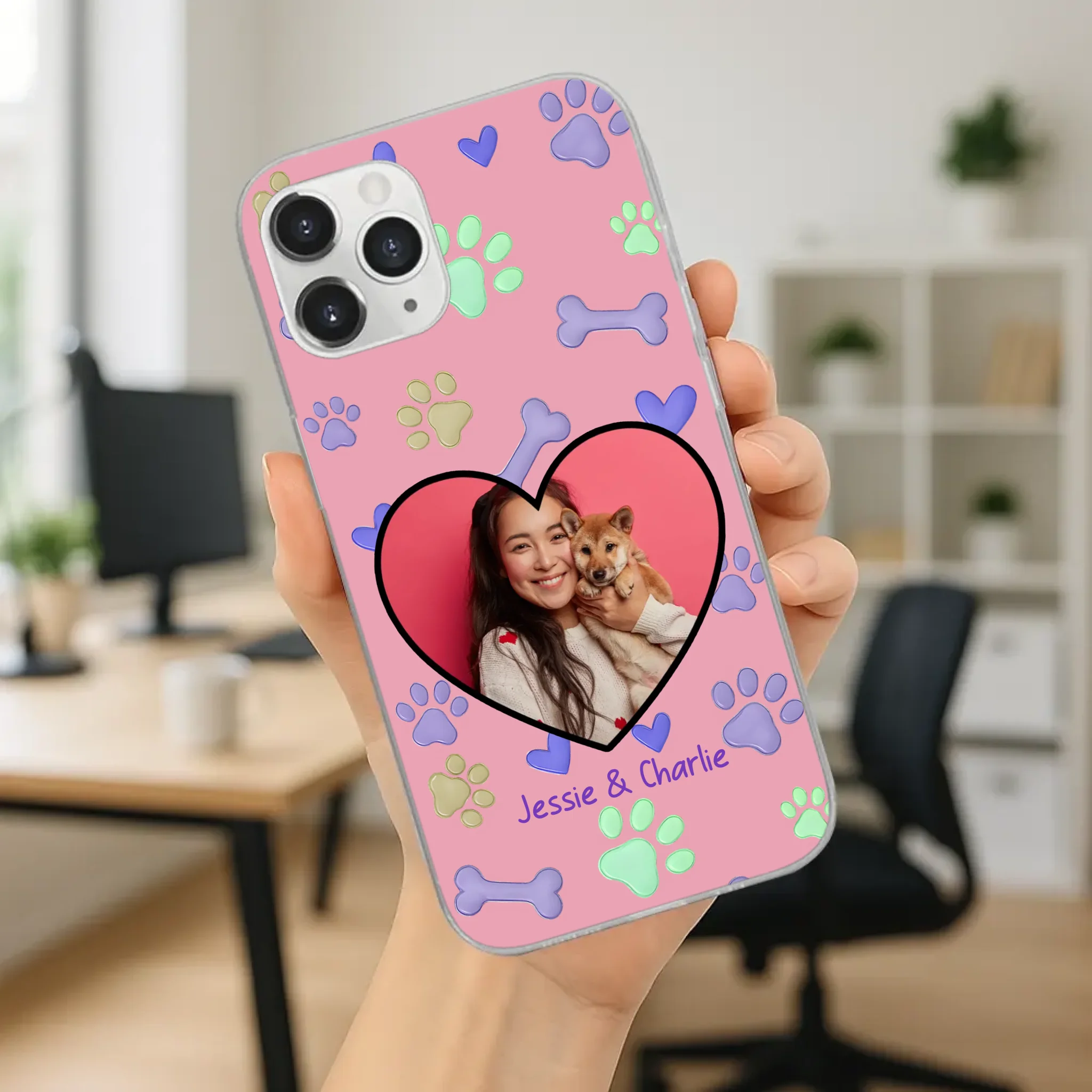 Custom Photo Dog Phone Case – Capture Your Special Moments Forever - 89Prints