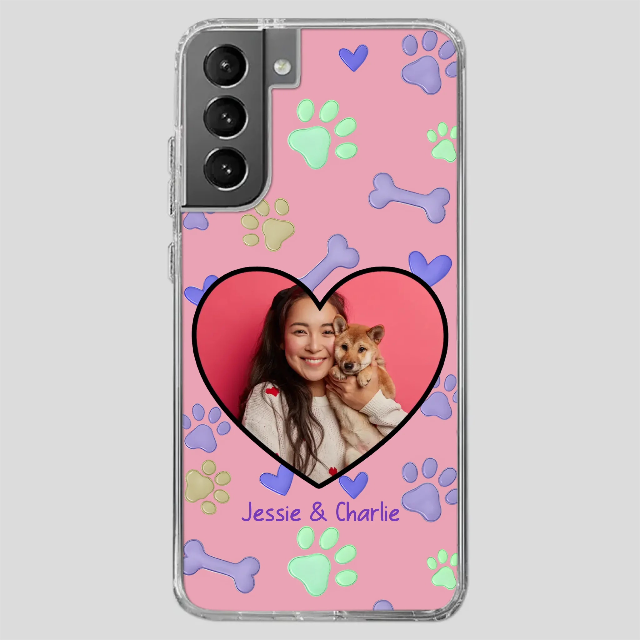 Custom Photo Dog Phone Case – Capture Your Special Moments Forever - 89Prints