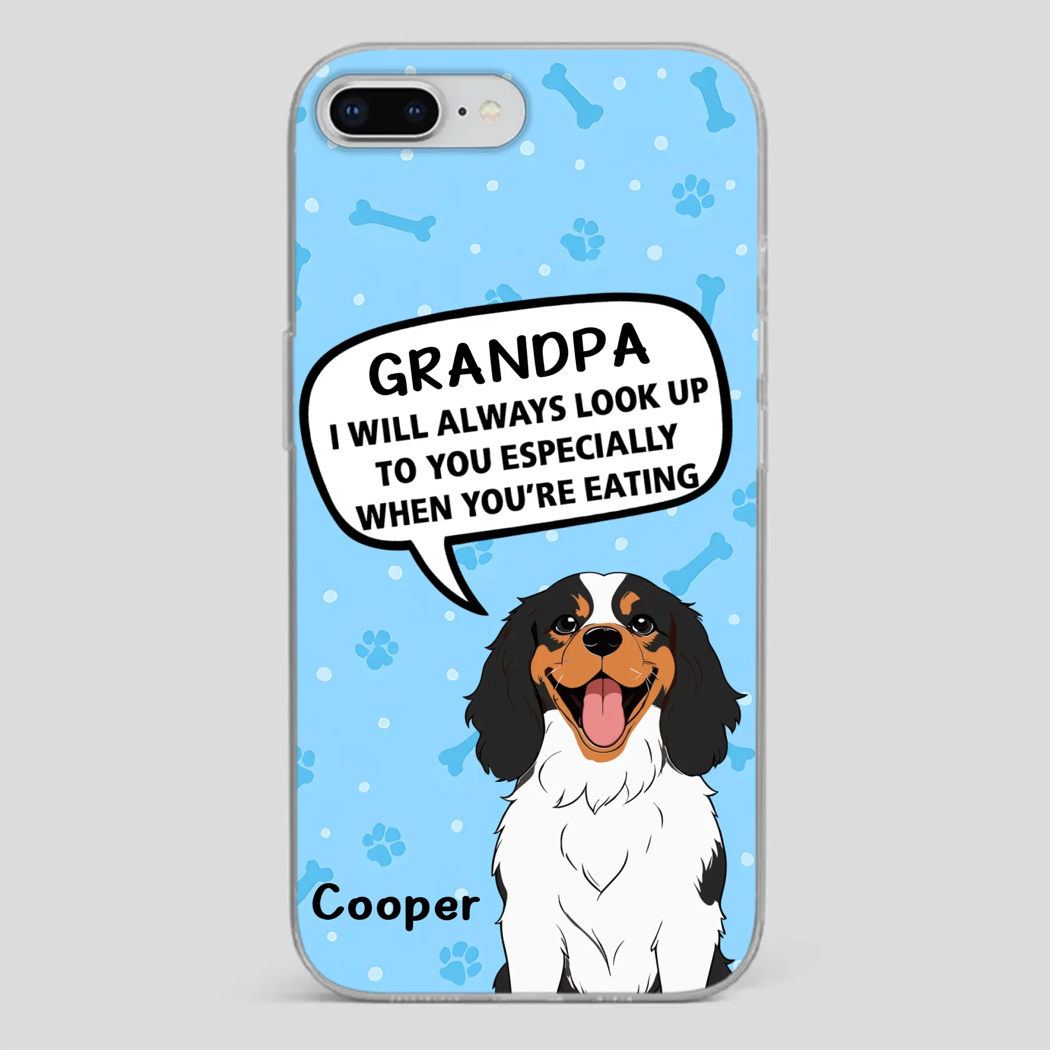 Best Gift for Grandpa – Dog Case That Speaks from the Heart - 89Prints