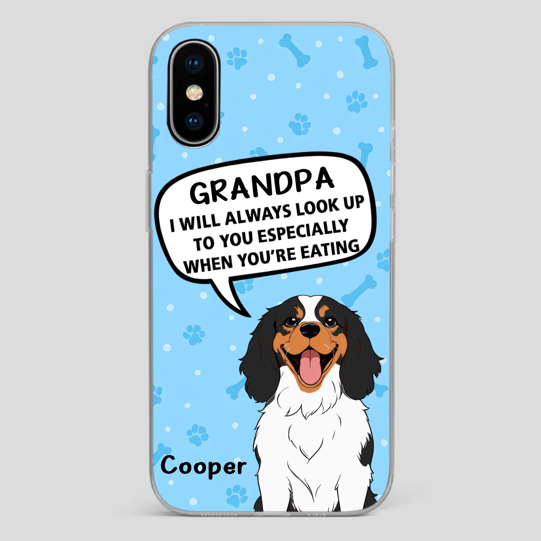 Best Gift for Grandpa – Dog Case That Speaks from the Heart - 89Prints