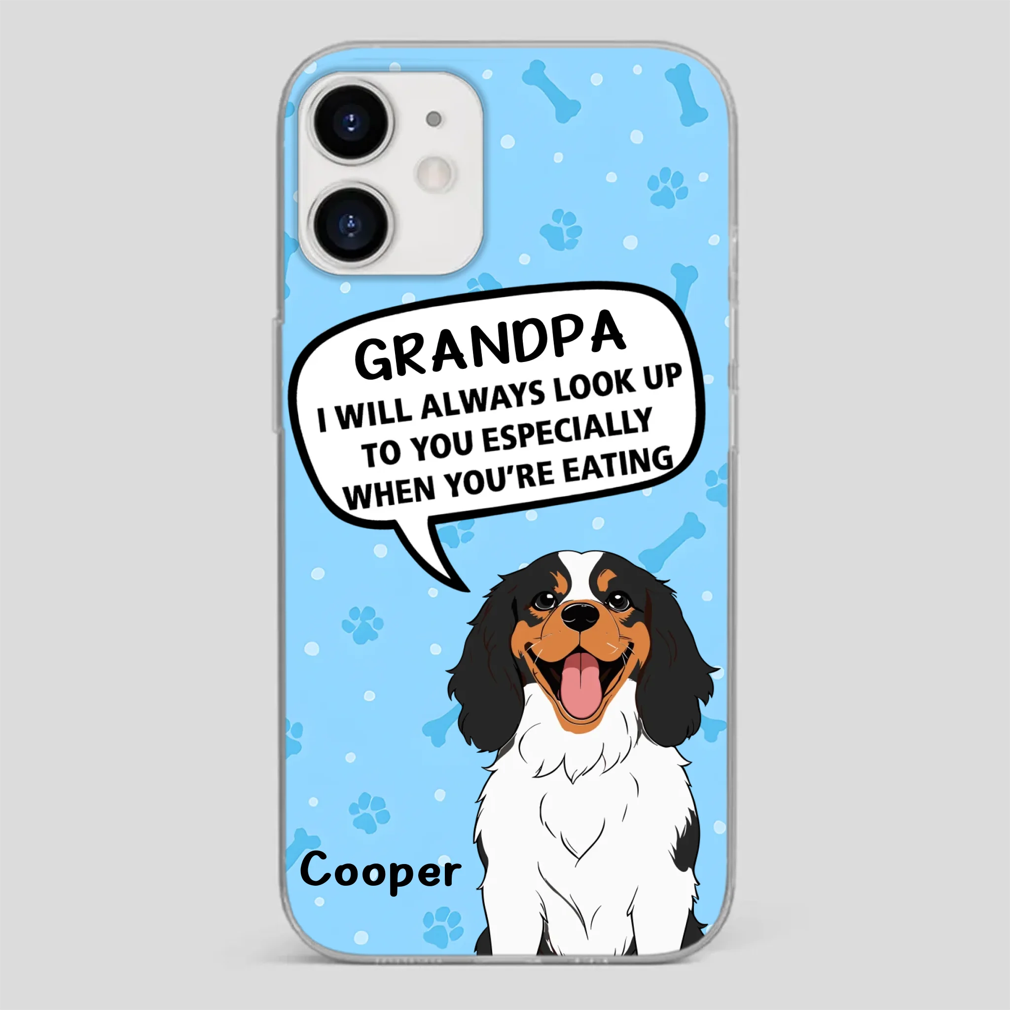 Best Gift for Grandpa – Dog Case That Speaks from the Heart - 89Prints