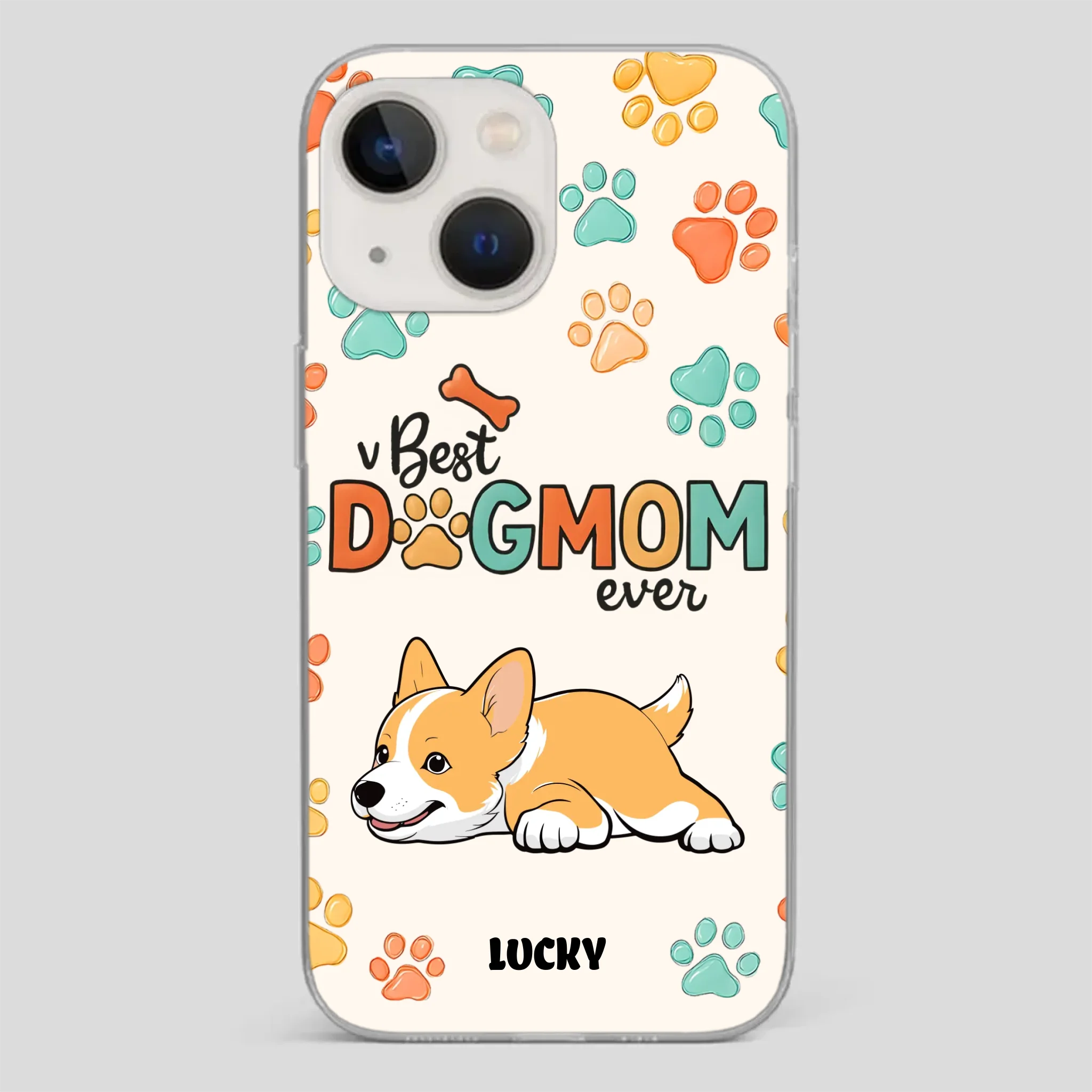 Cozy “Best Dog Mom Ever” Case – Everyday Love for Your Pup - 89Prints