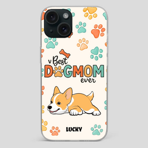 Cozy “Best Dog Mom Ever” Case – Everyday Love for Your Pup - 89Prints