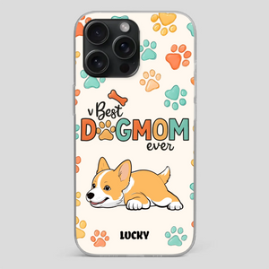 Cozy “Best Dog Mom Ever” Case – Everyday Love for Your Pup - 89Prints