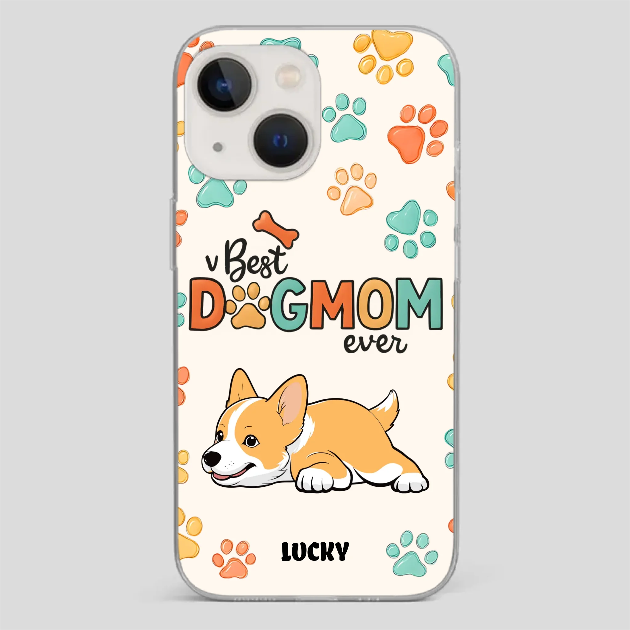 Cozy “Best Dog Mom Ever” Case – Everyday Love for Your Pup - 89Prints