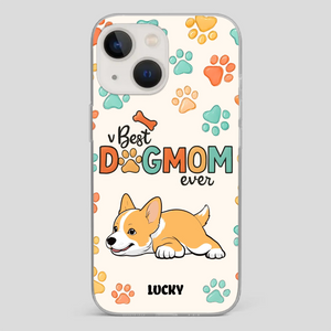 Cozy “Best Dog Mom Ever” Case – Everyday Love for Your Pup - 89Prints