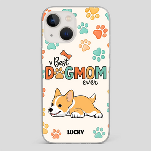 Cozy “Best Dog Mom Ever” Case – Everyday Love for Your Pup - 89Prints