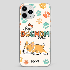 Cozy “Best Dog Mom Ever” Case – Everyday Love for Your Pup - 89Prints