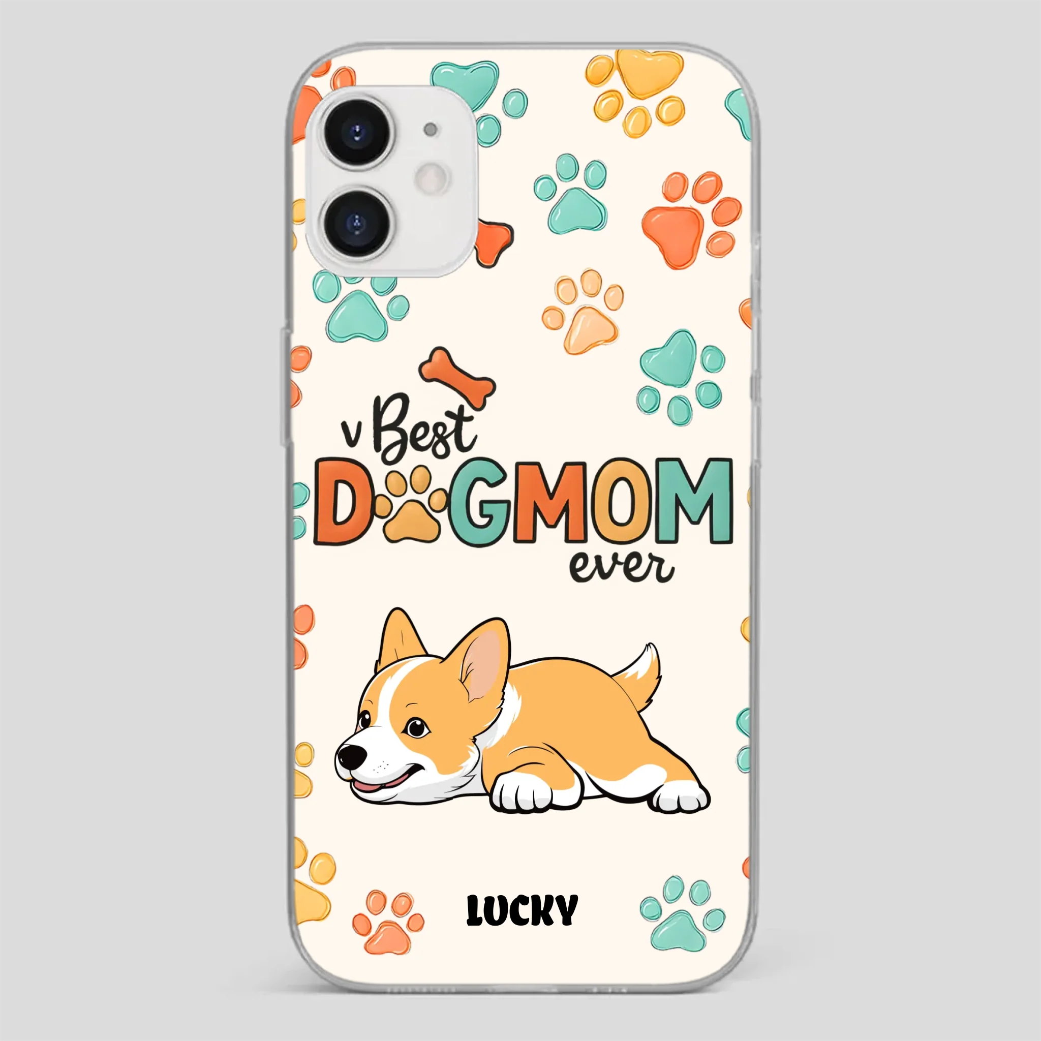 Cozy “Best Dog Mom Ever” Case – Everyday Love for Your Pup - 89Prints