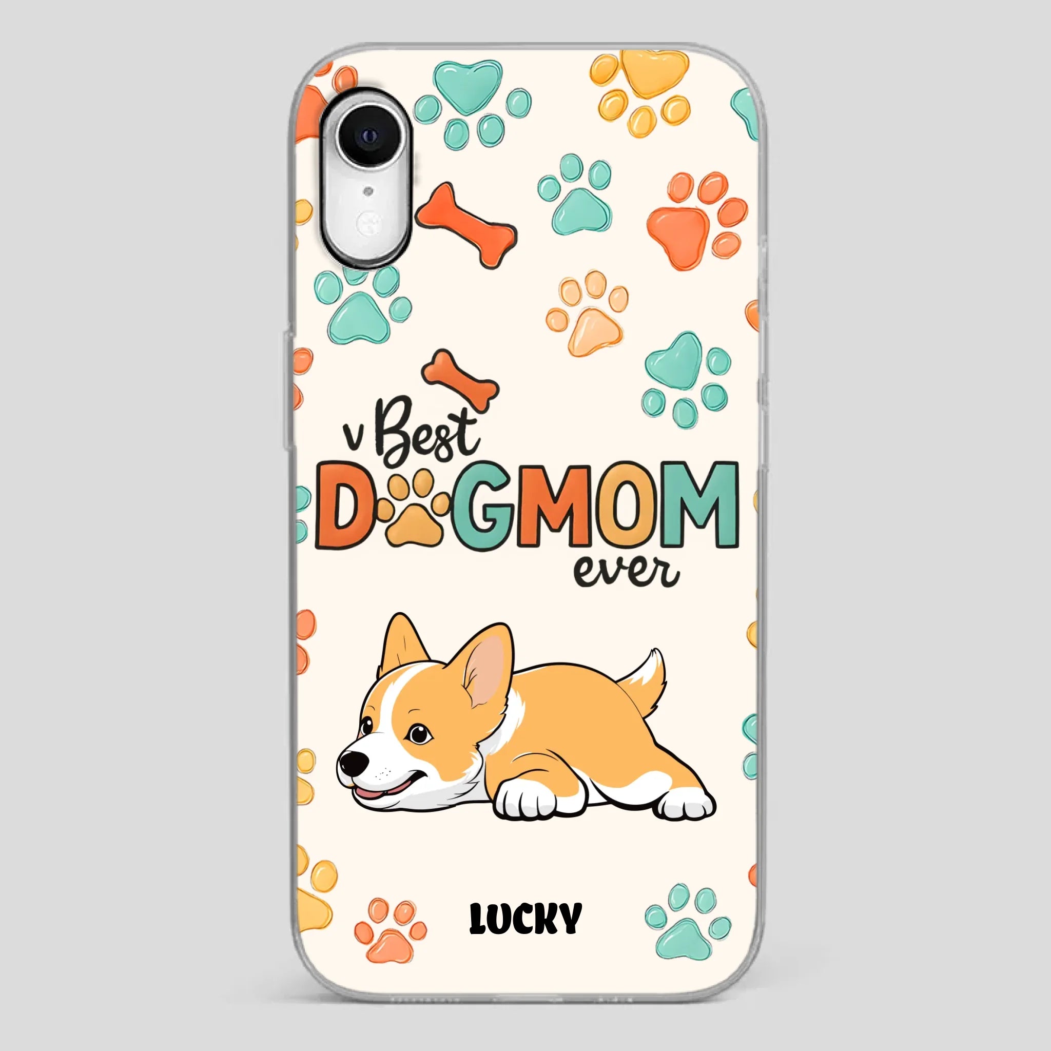 Cozy “Best Dog Mom Ever” Case – Everyday Love for Your Pup - 89Prints
