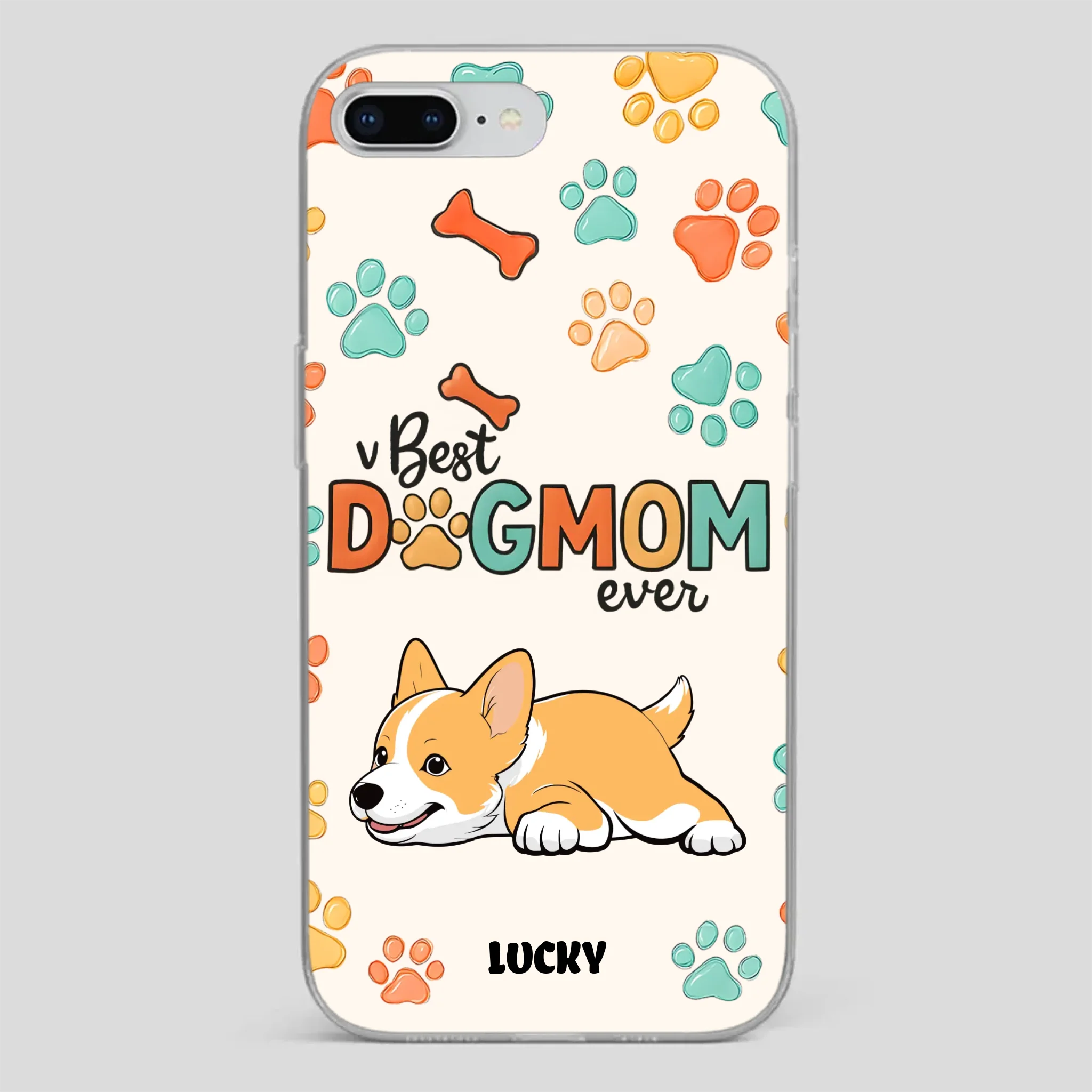 Cozy “Best Dog Mom Ever” Case – Everyday Love for Your Pup - 89Prints