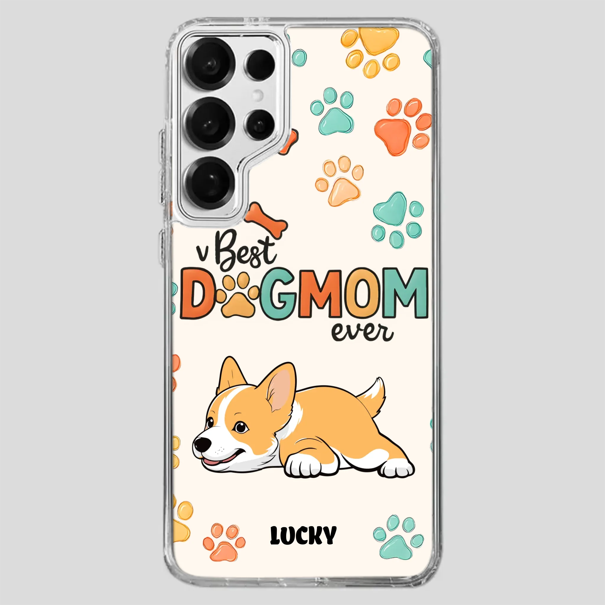 Cozy “Best Dog Mom Ever” Case – Everyday Love for Your Pup - 89Prints