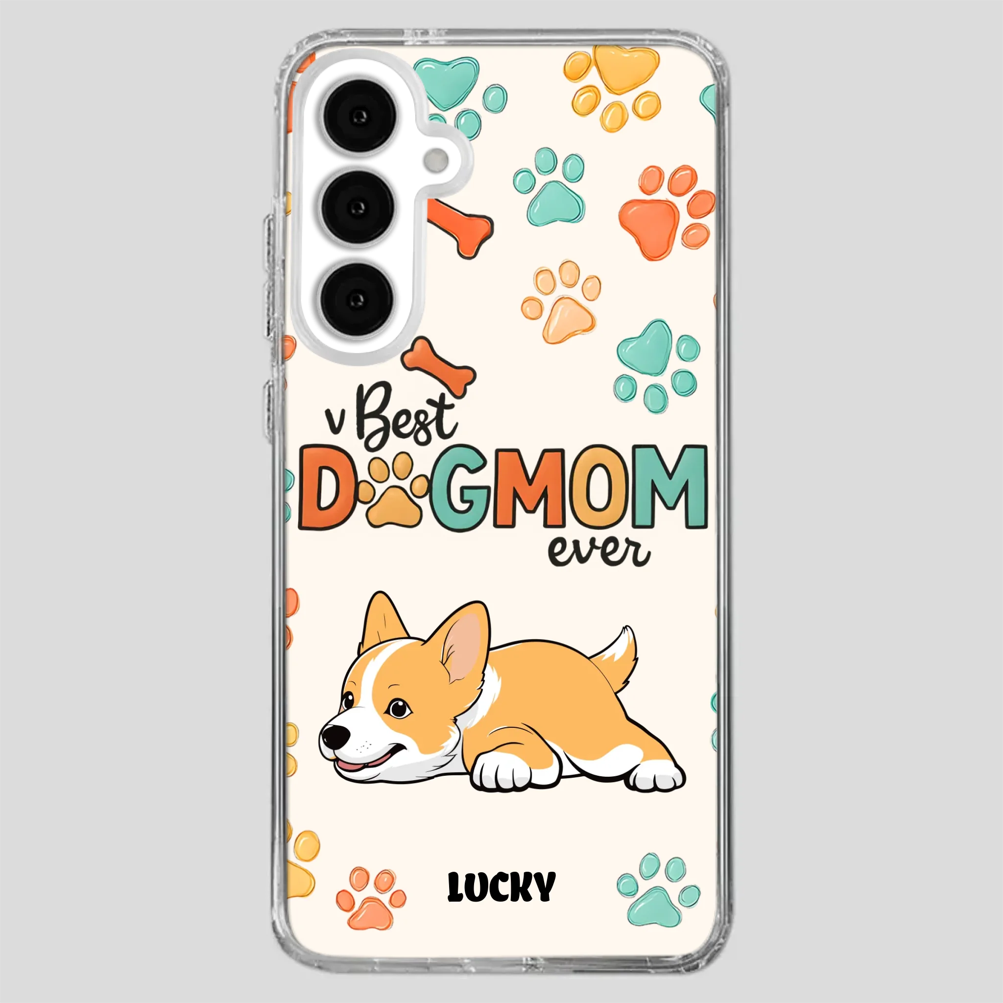 Cozy “Best Dog Mom Ever” Case – Everyday Love for Your Pup - 89Prints