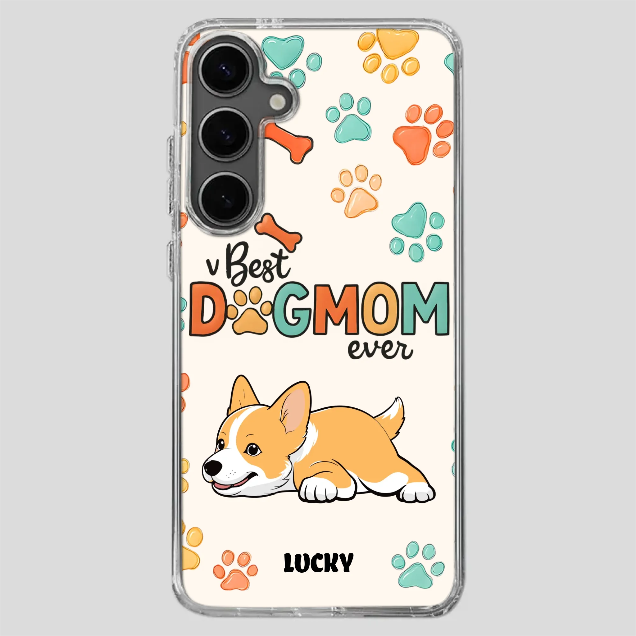 Cozy “Best Dog Mom Ever” Case – Everyday Love for Your Pup - 89Prints