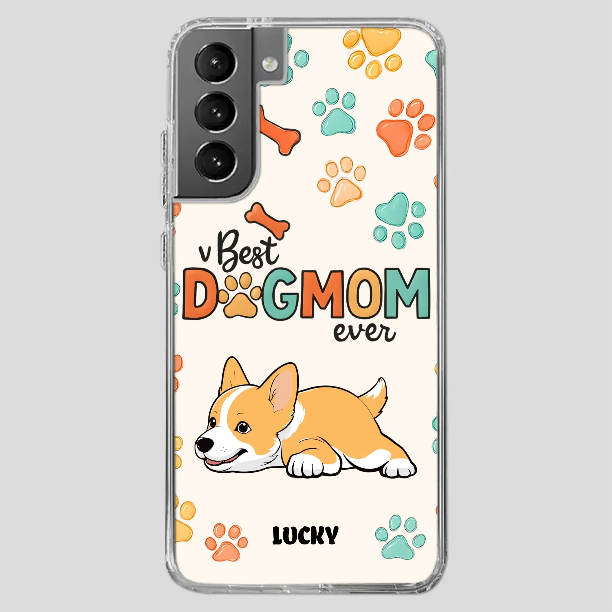 Cozy “Best Dog Mom Ever” Case – Everyday Love for Your Pup - 89Prints