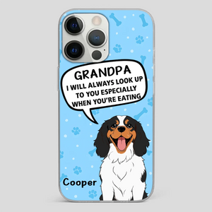 Best Gift for Grandpa – Dog Case That Speaks from the Heart - 89Prints