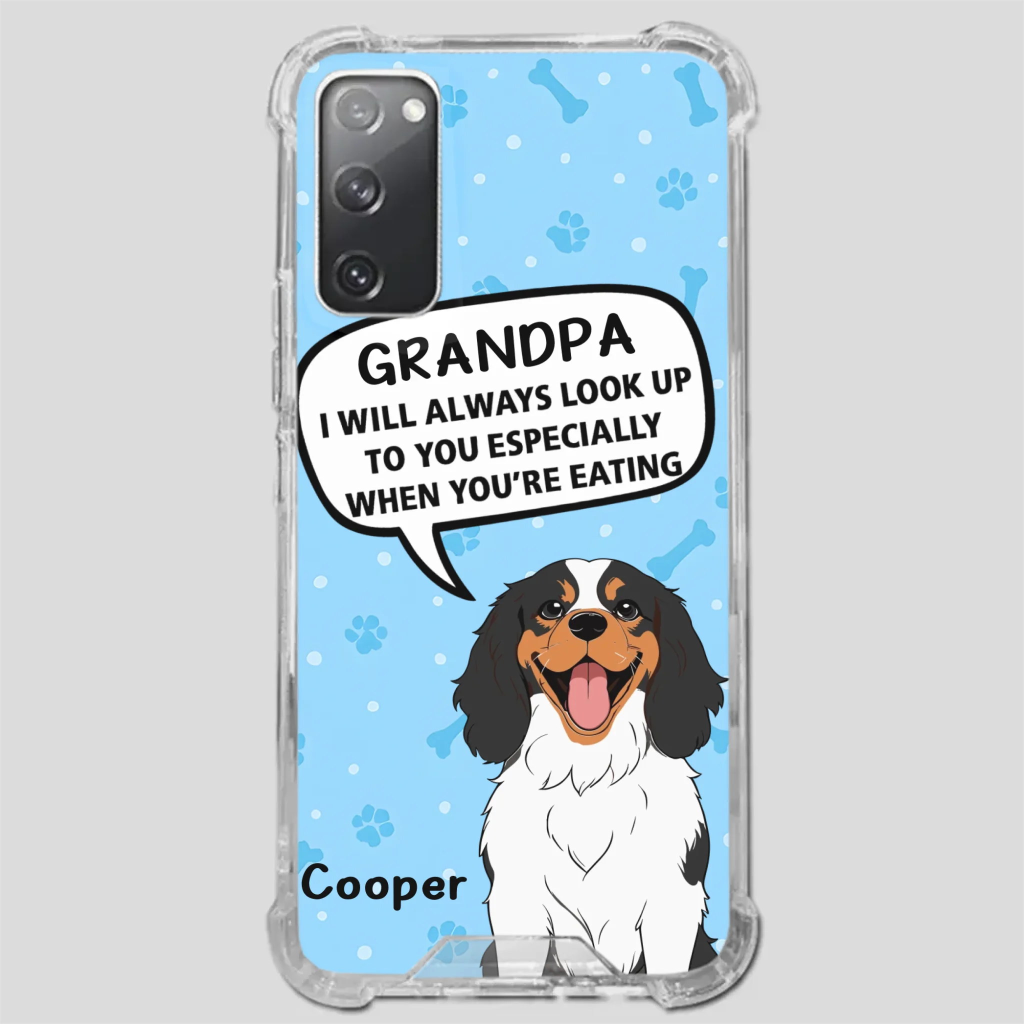 Best Gift for Grandpa – Dog Case That Speaks from the Heart - 89Prints
