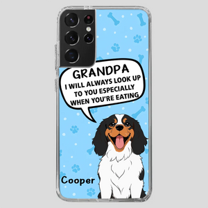Best Gift for Grandpa – Dog Case That Speaks from the Heart - 89Prints