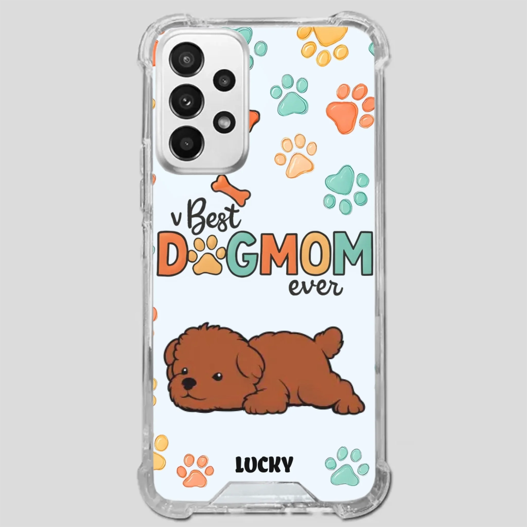 Cozy “Best Dog Mom Ever” Case – Everyday Love for Your Pup - 89Prints