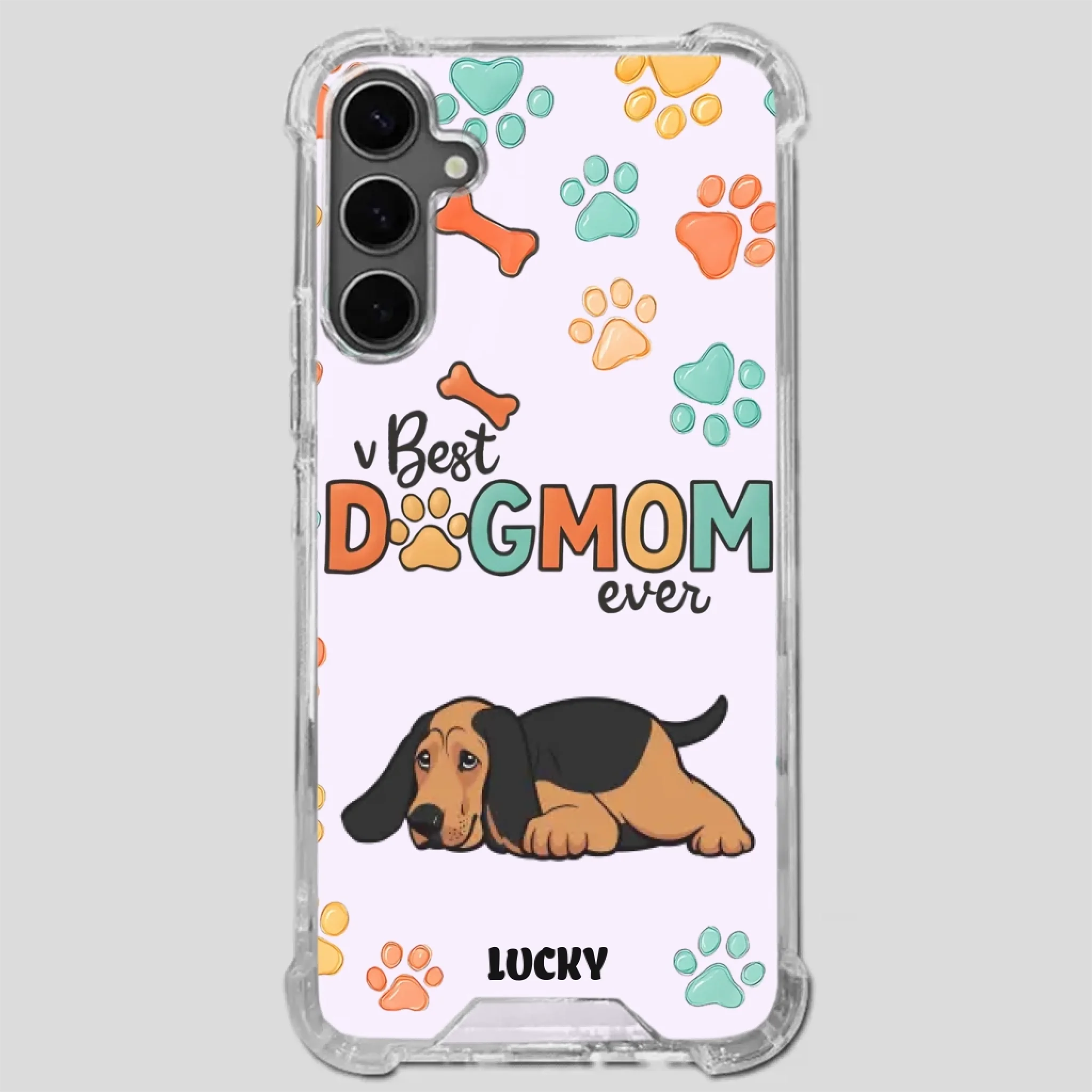 Cozy “Best Dog Mom Ever” Case – Everyday Love for Your Pup - 89Prints