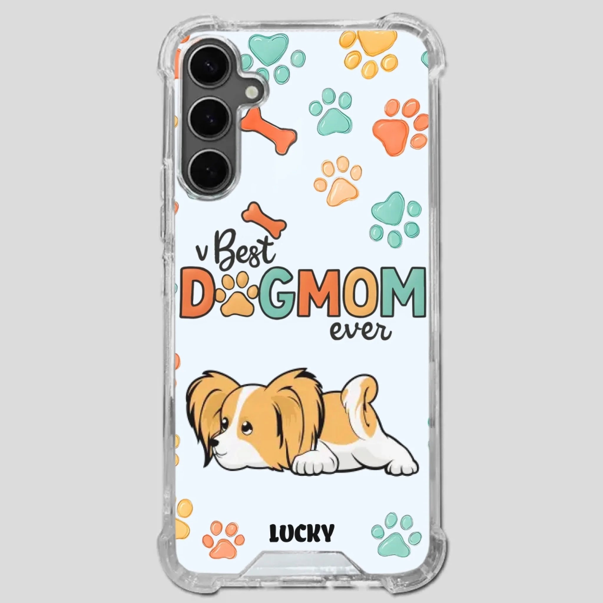 Cozy “Best Dog Mom Ever” Case – Everyday Love for Your Pup - 89Prints