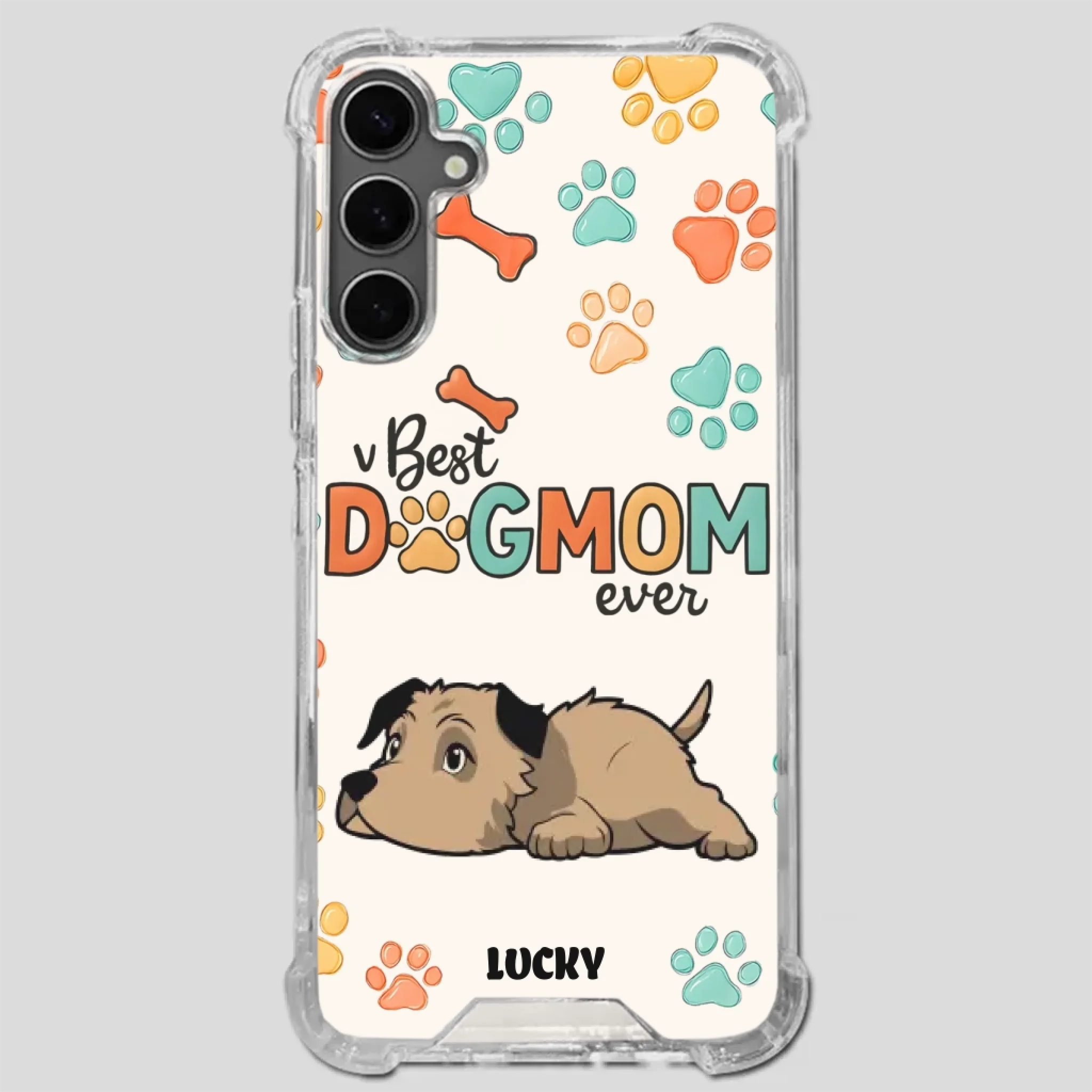 Cozy “Best Dog Mom Ever” Case – Everyday Love for Your Pup - 89Prints