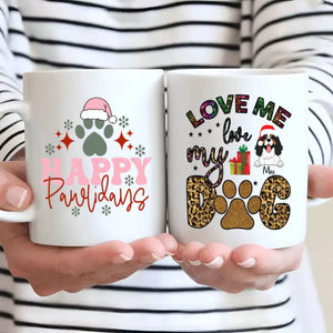 Personalized Dog Mug – Cute Holiday Gift for Dog Lovers – 89Prints