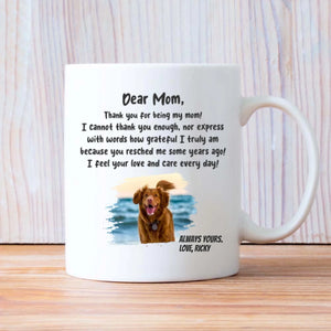 Funny Custom Dog Mug – Start Your Day with a Wag - 89Prints