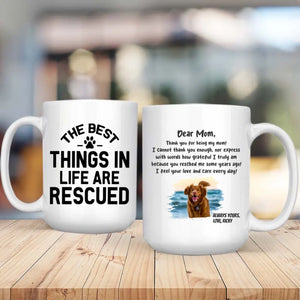 Funny Custom Dog Mug – Start Your Day with a Wag - 89Prints