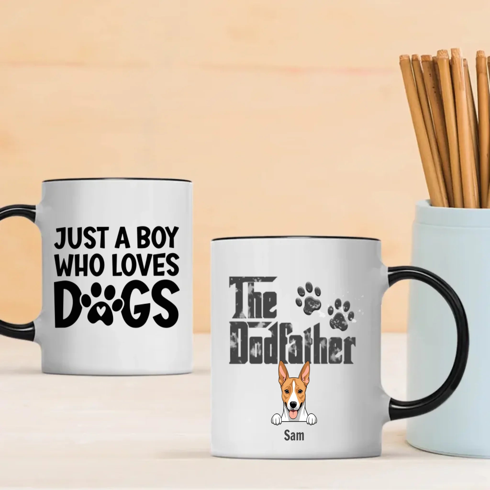 Custom Dog Mug – Designed with Love, Made for Smiles - 89Prints