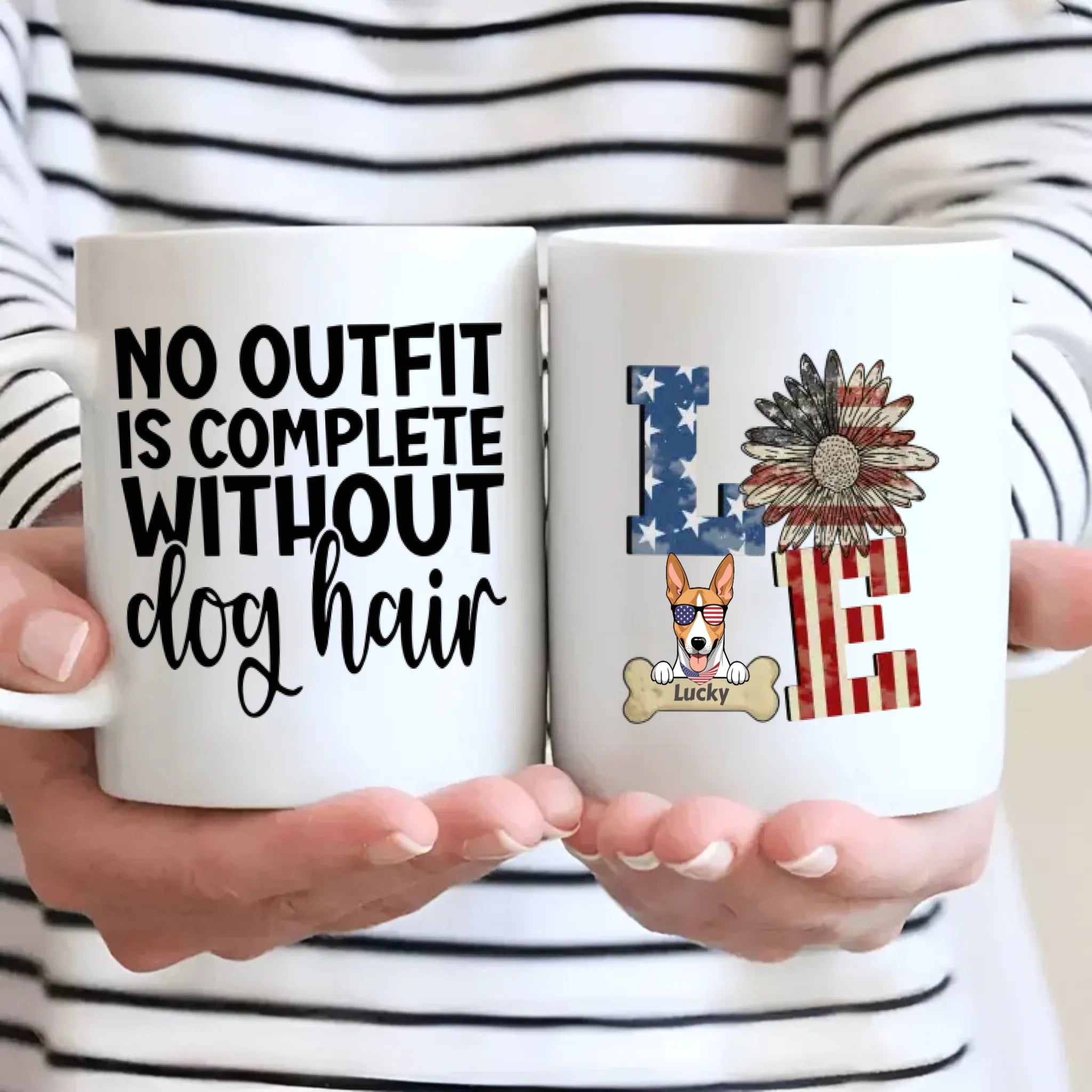 Custom Dog Mug – Trendy Personalized Pet Cup - 89Prints