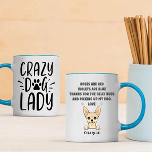 Minimalist Custom Dog Mug – Simple, Elegant Pet Lover Gift | 89Prints