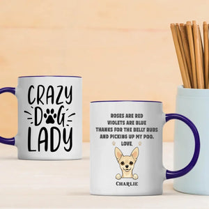 Minimalist Custom Dog Mug – Simple, Elegant Pet Lover Gift | 89Prints