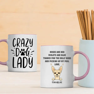 Minimalist Custom Dog Mug – Simple, Elegant Pet Lover Gift | 89Prints