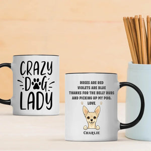Minimalist Custom Dog Mug – Simple, Elegant Pet Lover Gift | 89Prints