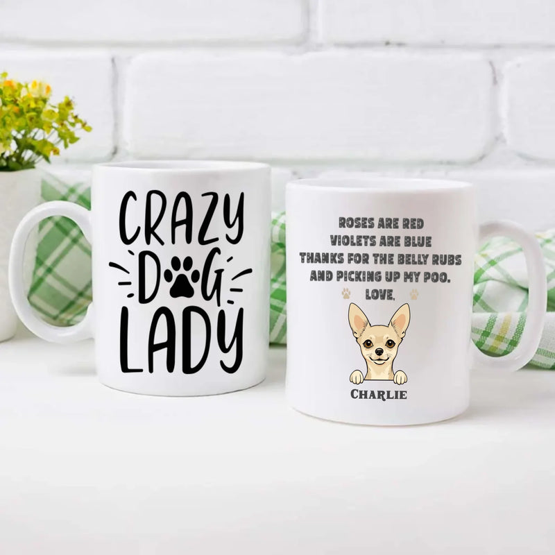 Minimalist Custom Dog Mug – Simple, Elegant Pet Lover Gift | 89Prints