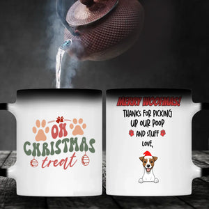Merry Woofmas Personalized Dog Mug – Custom Christmas Gift for Dog Lovers – 89Prints