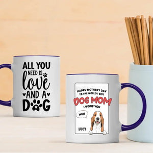 Custom Memorial Dog Mug – Always in My Heart | 89Prints