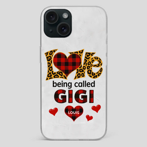 Personalized “Love Being Called” Phone Case – Custom Name Gift from Grandkids - 89Prints