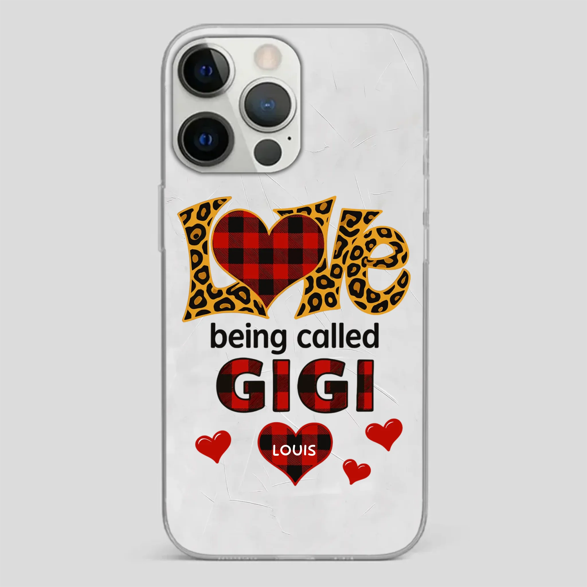 Personalized “Love Being Called” Phone Case – Custom Name Gift from Grandkids - 89Prints