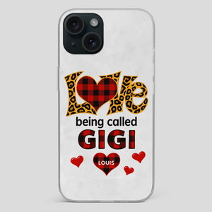 Personalized “Love Being Called” Phone Case – Custom Name Gift from Grandkids - 89Prints