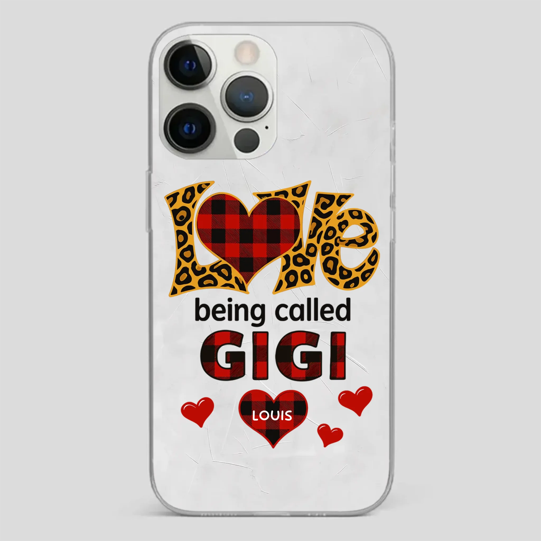 Personalized “Love Being Called” Phone Case – Custom Name Gift from Grandkids - 89Prints