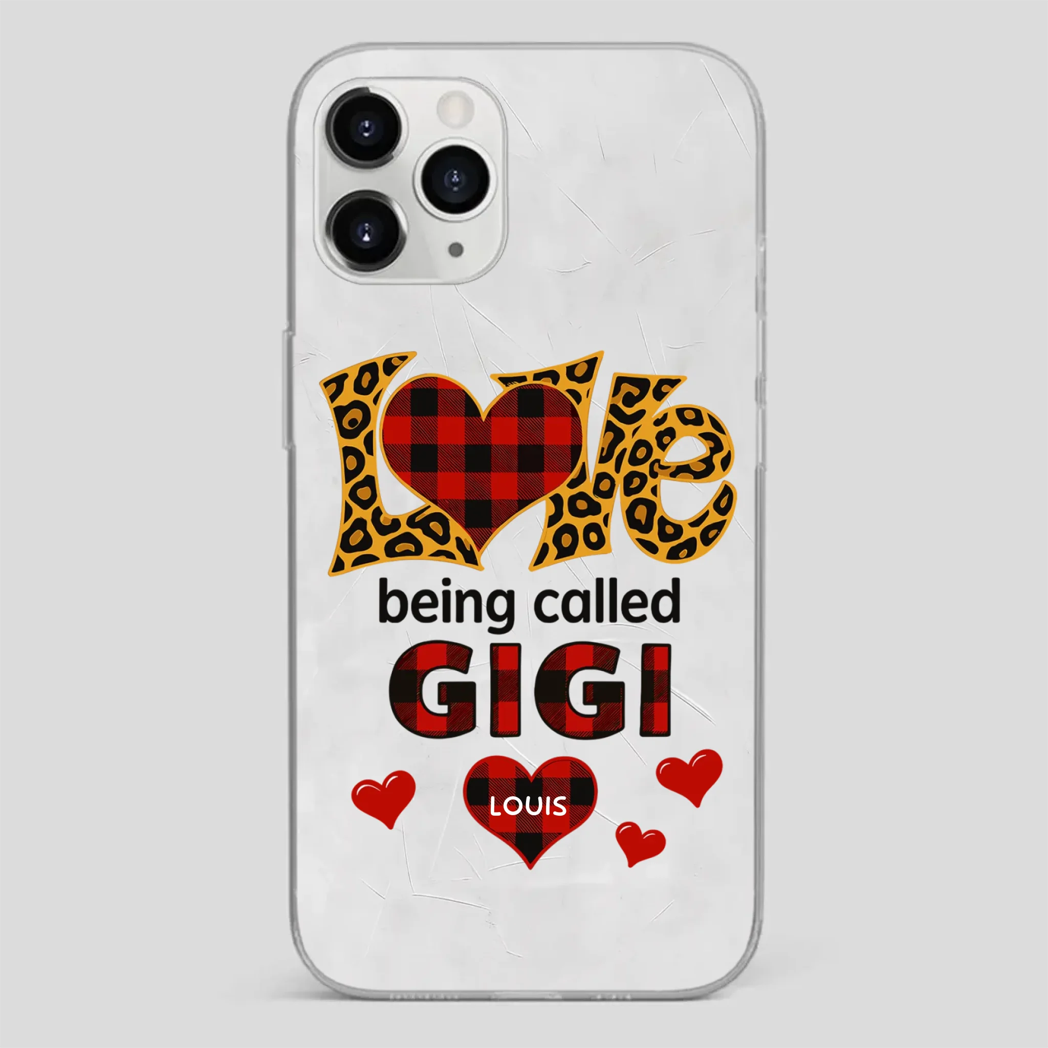 Personalized “Love Being Called” Phone Case – Custom Name Gift from Grandkids - 89Prints