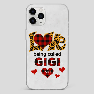 Personalized “Love Being Called” Phone Case – Custom Name Gift from Grandkids - 89Prints