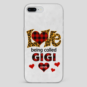 Personalized “Love Being Called” Phone Case – Custom Name Gift from Grandkids - 89Prints